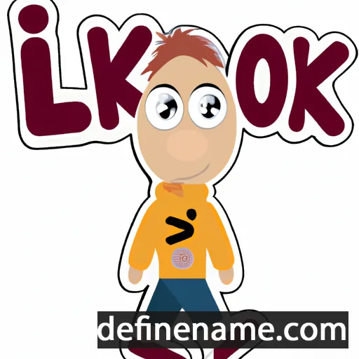 cartoon of the name Iskko