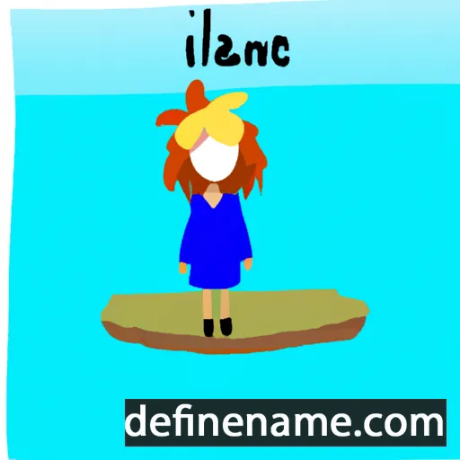 Islane cartoon