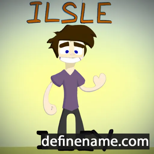 cartoon of the name Isley