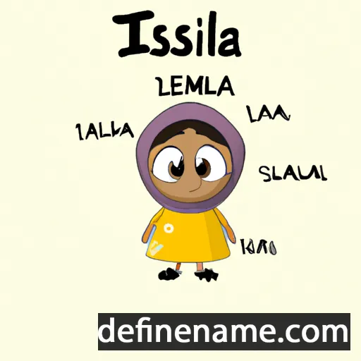 cartoon of the name Ismaella