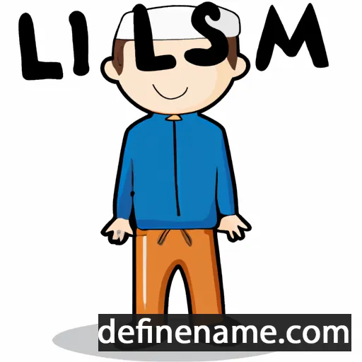 cartoon of the name Ismail