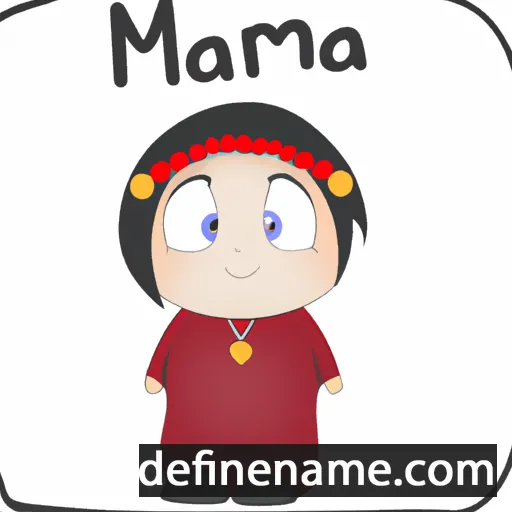 cartoon of the name Ismara