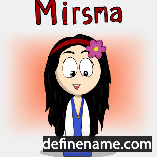 Ismaria cartoon