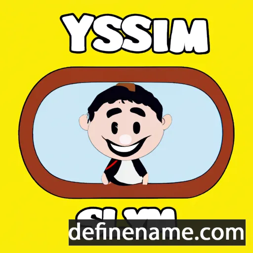 cartoon of the name Ismayil