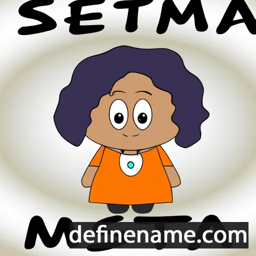 Ismeta cartoon