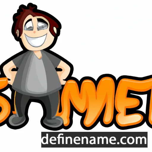 cartoon of the name Ismete