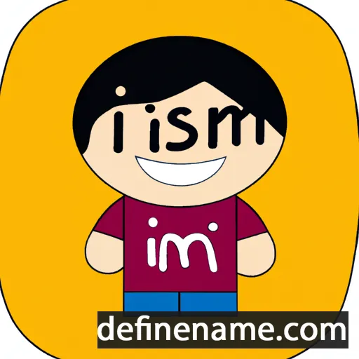 cartoon of the name Ismi