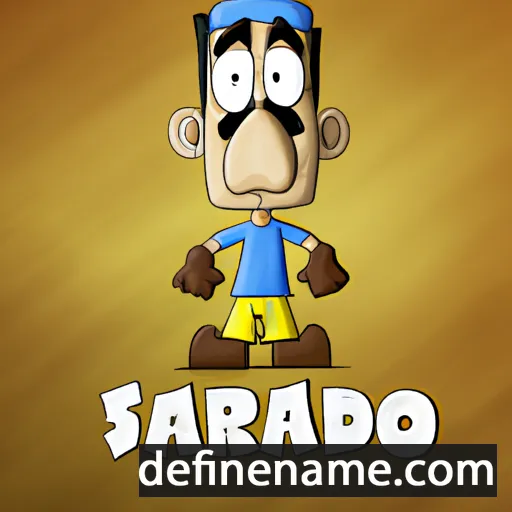 cartoon of the name Isnardo