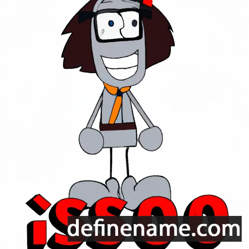 cartoon of the name Iso