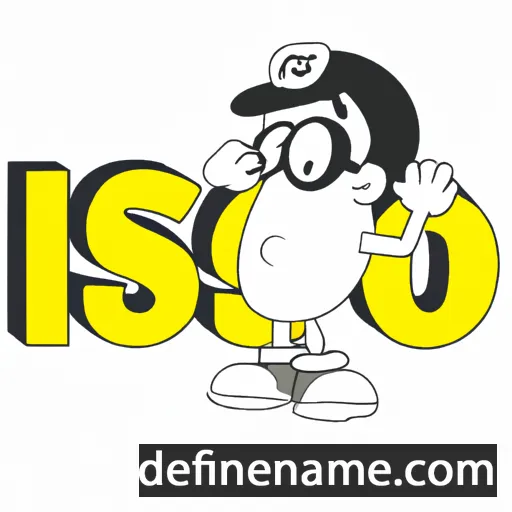 cartoon of the name Iso