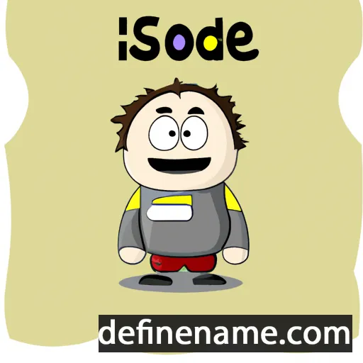 cartoon of the name Isode