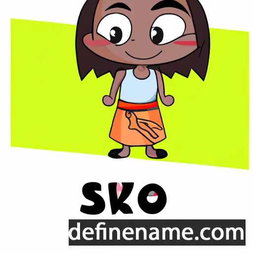 Isoko cartoon