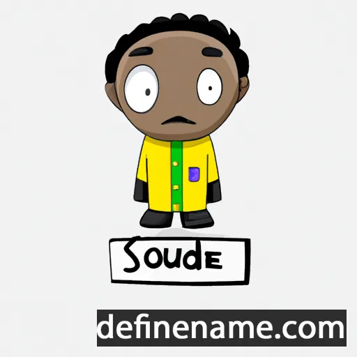 cartoon of the name Isoude