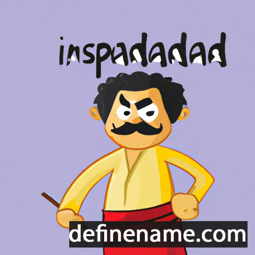 cartoon of the name Ispandiyar