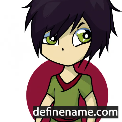 cartoon of the name Isui