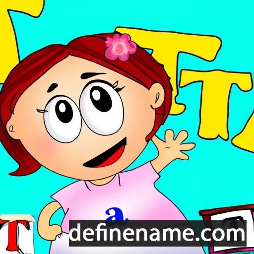 cartoon of the name Ita