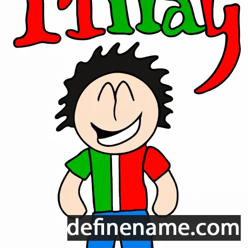 Italy cartoon