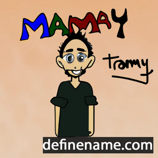 cartoon of the name Itamary