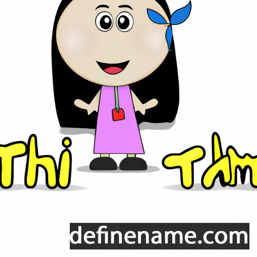 cartoon of the name Ithmah