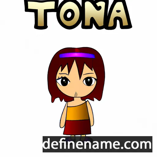 Itona cartoon