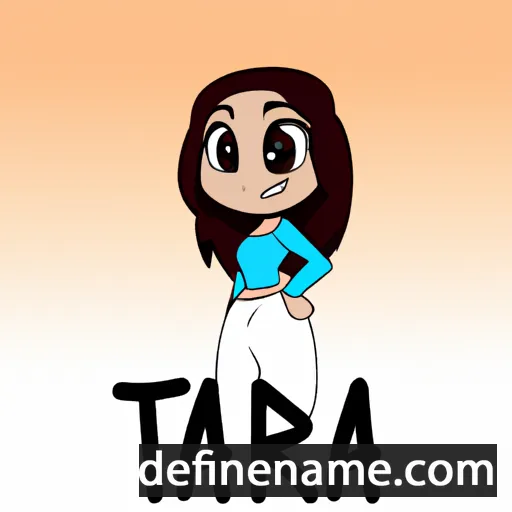 cartoon of the name Itsara