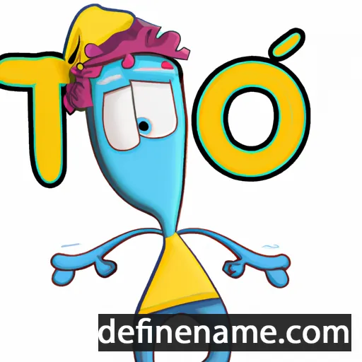 cartoon of the name Itso