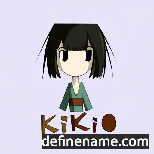 cartoon of the name Itsuko