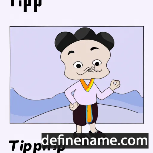 cartoon of the name Ittiphol