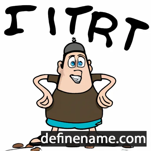 cartoon of the name Ittirit