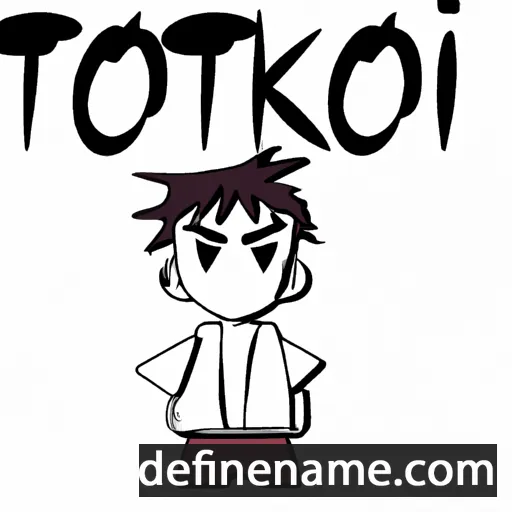 cartoon of the name Ittoku