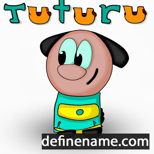 cartoon of the name Ituri