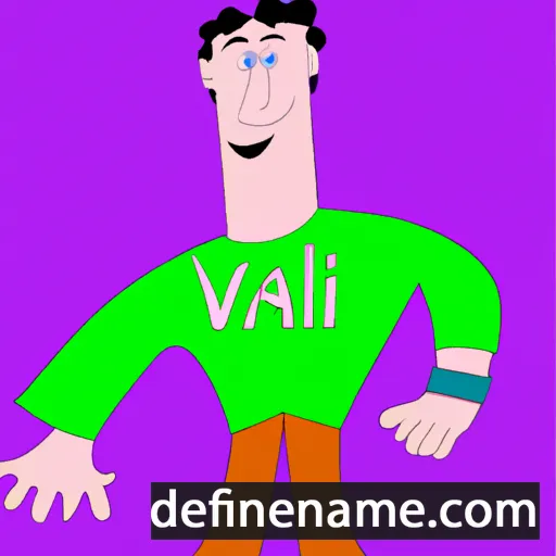 cartoon of the name Ival