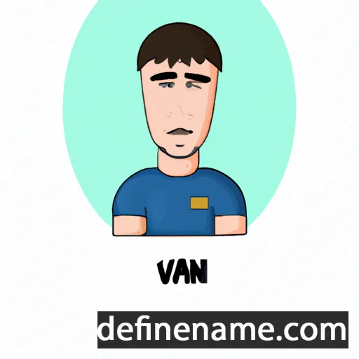 cartoon of the name Ivan