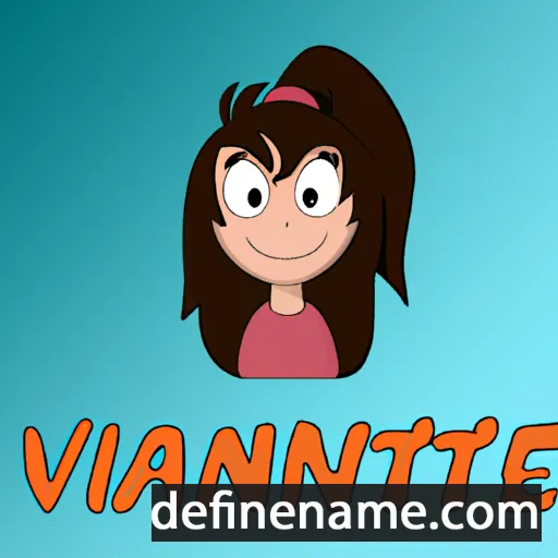 cartoon of the name Ivanette