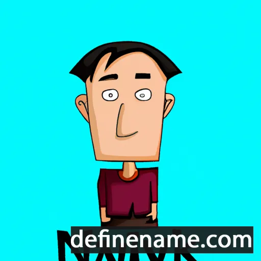 cartoon of the name Ivanik