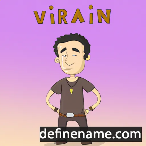 cartoon of the name Ivanir