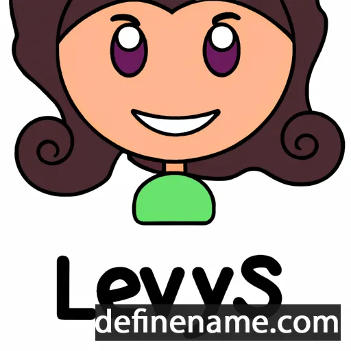 cartoon of the name Ivelys