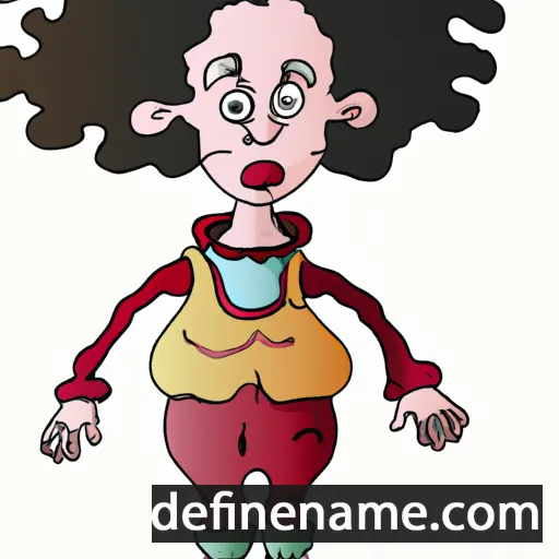 cartoon of the name Iveriko