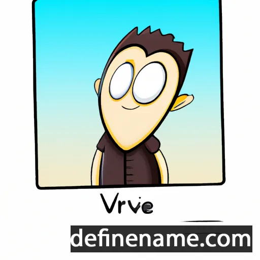 cartoon of the name Iverise