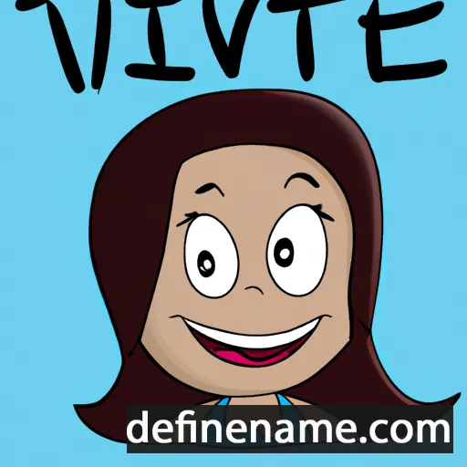 cartoon of the name Ivete