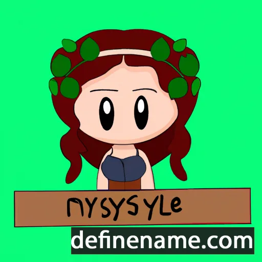 cartoon of the name Ivyrose