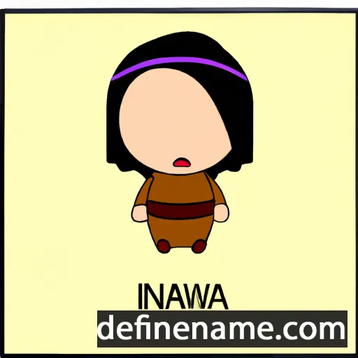 Iwana cartoon