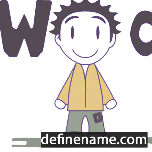 cartoon of the name Iwao