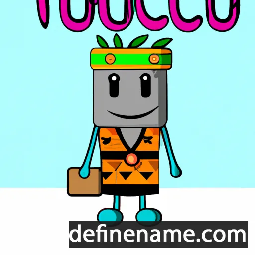 cartoon of the name Ixquic