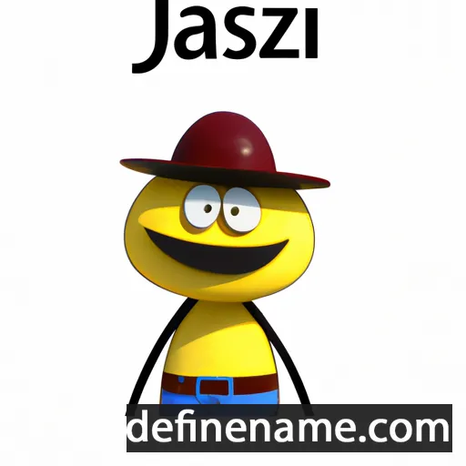 cartoon of the name Izajáš