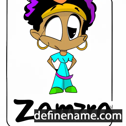 Izamar cartoon