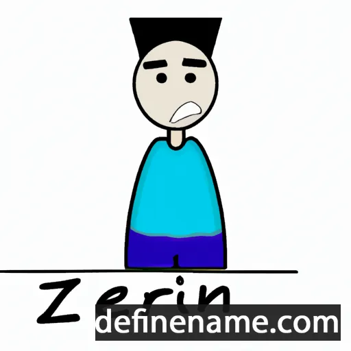 Izerin cartoon