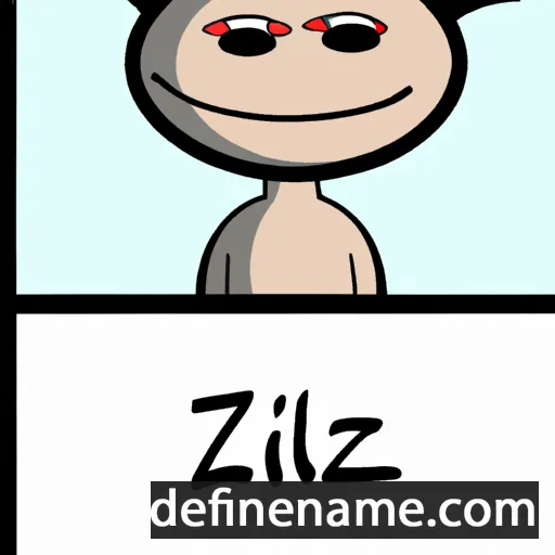 Izîl cartoon