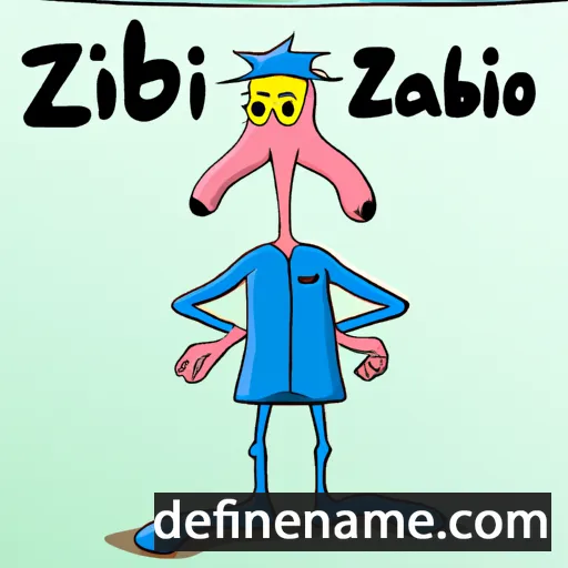 cartoon of the name Izibajko