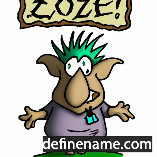 Izidore cartoon